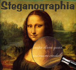 examples of steganography before computers
