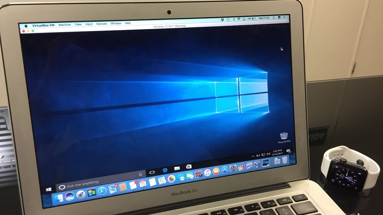 running windows 10 on mac